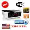 Pl-0034 1080p Sentel Tech Full Hd Wifi Ip Hidden Spy Camera Alarm Clock Radio Motion Detection Dvr W