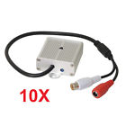 10x-mi-a274 Cmo High Fidelity Sound Indoor Amplified Microphone Range Monitor Cctv