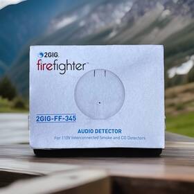 2gig-ff-345 2gig Wireless Firefighter Smoke Detector Sensor-transmitter New