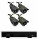 Qt534-441-5r 600tvl Q-see Factory Outlet 4 Channel Camera Security System 500gb Installed 645439253018