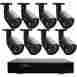 93913 Q-see Security Camera Surveillance System 8 Channel Hd Analog Dvr 720p 2 Tb Hard Drive 670550493913