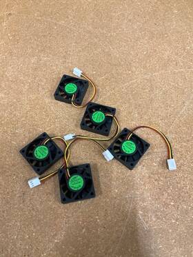 Ad0412hx-g76 Adda Ad0412mx-g70 Lot Of 5 12v Cooling Server Square Fan