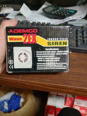 Wave-2ex Ademco New Honeywell Wave 2ex Indoor Low Current / High Output Piezo Siren