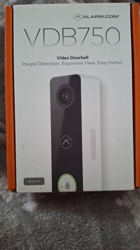 Vdb750 Alarm.com New In Box Video Doorbell