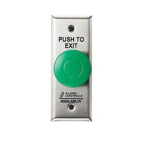 Ac-ts14n Alarm Controls 1-1/2 Inch Mushroom Green Button Pneumatic Time Delay