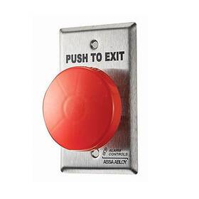Ts-21r Alarm Controls Large Red -push To Exit- Push Button