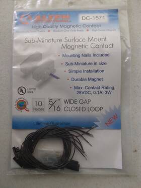 Dc-1571 Aleph New Ademco Honeywell Adt Alarm Wg Wide Gap Contacts