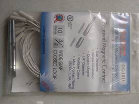 Dc-1611 Aleph New Ademco Honeywell Adt Alarm Wg Wide Gap Contacts