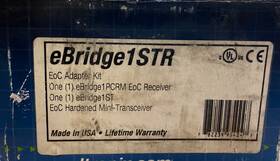 Ebridge1str Altronix Eoc Single-port Adapter Kit 25mbps Passes Poe/poe