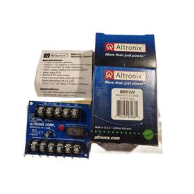 Rbr1224 Altronix Electronic Toggle/ratchet Relay 12vdc To 24vdc