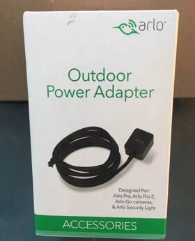 Vma4900 Arlo Technologies Inc Accessory - Outdoor Power Adapter No Charging Needed Compatible With