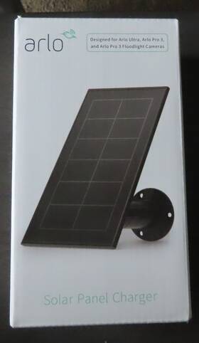 Vma5600b Arlo Solar Panel Charger Black With Mount