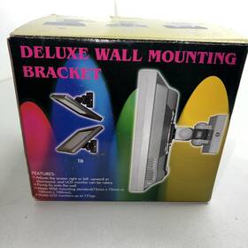 A-cs777 Atv New Deluxe Wall Mounting Bracket Lcd Monitor Universal Adjustable