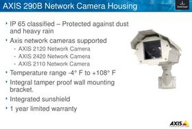 Ip65 Axis 290b Security Camera Cases And Housings - Outdoor Housing Heater