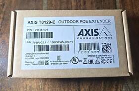 T8129-e Axis S34 Brand New Factory Sealed Outdoor Poe Extender