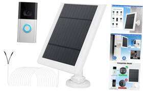 Bi000110 Binwacool Solar Panel For Ring Doorbell 5w 12v Charger Pefect Video