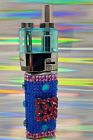 Bling Rhinestone Vape Kit Triple Capacity Pink Blue Design
