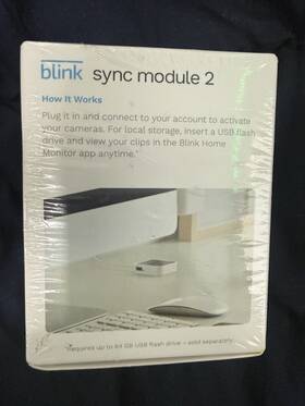 Bd84rq6mhj Blink Sync Module 2 Local Video Storage Hub White Usb Add-on Up To 64gb