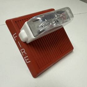 Amt-241575w-red Bosch 129463 Copper Wheelock Multitone Fixed Strobe 24v 15/75 Candela