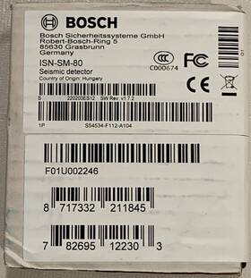 Isn-sm-80 Bosch Seismic Detector