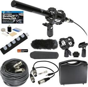 Xm55k1 Brand The Imaging World Professional Advanced Broadcast Microphone And Accessories Kit For