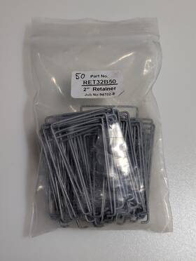 Ret32b50 Caddy Nvent Erico Cat Hp Wire Retainer 2 Inch - 50 Pcs