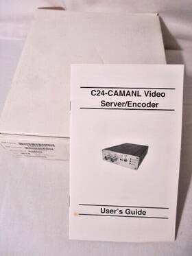 C24-camanl Camanl Nv412a Video Server Encoder Model New In Box