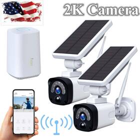 Sc04 Campark 4mp Solar Security Camera System Outdoor Home 2k Wireless Ip Wifi