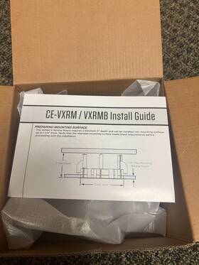 Clinton Electronics 753359777832 Ce-vxrm Vandal X Recess Mount White