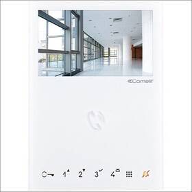 6722w Comelit 6721w/bm 6722w/bm Mini Hands-free Monitor - White