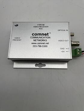 Fvr11m Comnet Communication Networks Agc Mini Video Receiver 850 Nm Multimode
