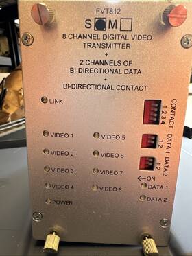 Fvt812 Comnet 8 Channnel Digital Video Transmitter