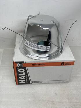 62hc Cooper Lighting Halo 6 Inch Horizontal Open Reflector Clear Specular Commercial New