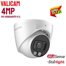 Ipc-hdw2439t-as-led-s2 Dahua Oem 4mp Smart Dual Light Mic Ip Camera Full Color Ir Outdoor Poe