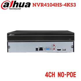 Nvr4104hs-4ks3 Dahua Original 4ch 4k Nvr No-poe Network Video Recorder Smd 12mp