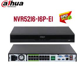 Nvr5216-16p-ei Dahua 16ch 32ch Poe 4k 2sata Pro Nvr Nvr5216/5232-16p-ei Network Video Recorder