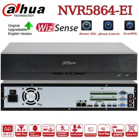 Nvr5864-ei Dahua 64ch Acupick Wizsense Network Video Recorder Face Detection Smd