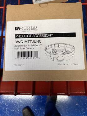 Digital Watchdog 813379019135 Dwc-mttjunc Junction Box For Megapix 4mp Turret Camera