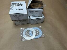 Donjo 2-pbsp-135-630 80x Pack Lot 3/5 Inch Od Door Knob Hold Scar Plate Stainless Steel Sp 135 2-1/8 Id