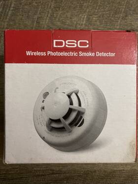 Ws4936 Dsc 53454 Wireless Photoelectric Smoke Detector 85 Db Sound