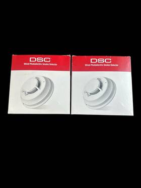 Fsa-410brst Dsc Lot Of 2 New Wired Photoelectric Smoke Detector