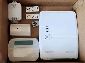 Pc9155-433 Dsc Pc9155 Alexor Master Wireless Alarm Security Panel- Power Supply-keypad