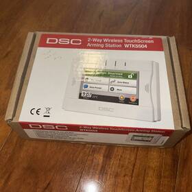 Wtk5504d Dsc 2-way Wireless Touchscreen Arming Station
