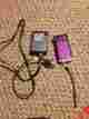 Dxg-5c8v Cmos Hd Cell Phone Compact Hidden Spy Camara Purple With Battery And Charger