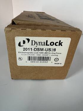2011-dsm-us28 Dynalock For Life Electromagnetic Lock 1200 Lbs Holding Force