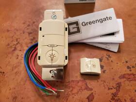 Onw-p-1001-dmv-v Eaton Cooper Lighting Greengate Passive Infared Wall Switch Sensor Ivory Ct