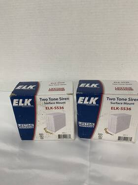 Elk-ss36 Elk Products 2pk- Dual Tone Interior Sirens