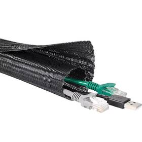Cs34-50b Ens 50ft 3/4 Inch Cord Protector Wire Loom Tubing Cable Sleeve Expandable Braided