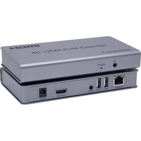 Hdmi-ed4k-kvm Ens Hdmi Kvm Usb Extender Up To 150ft Pair Of Transmitter And Receiver