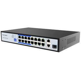 Poe-1602g Ens 18 Ports Poe Switch 16 250w 1000 Mbps 800 Ft Standard Ieee 802